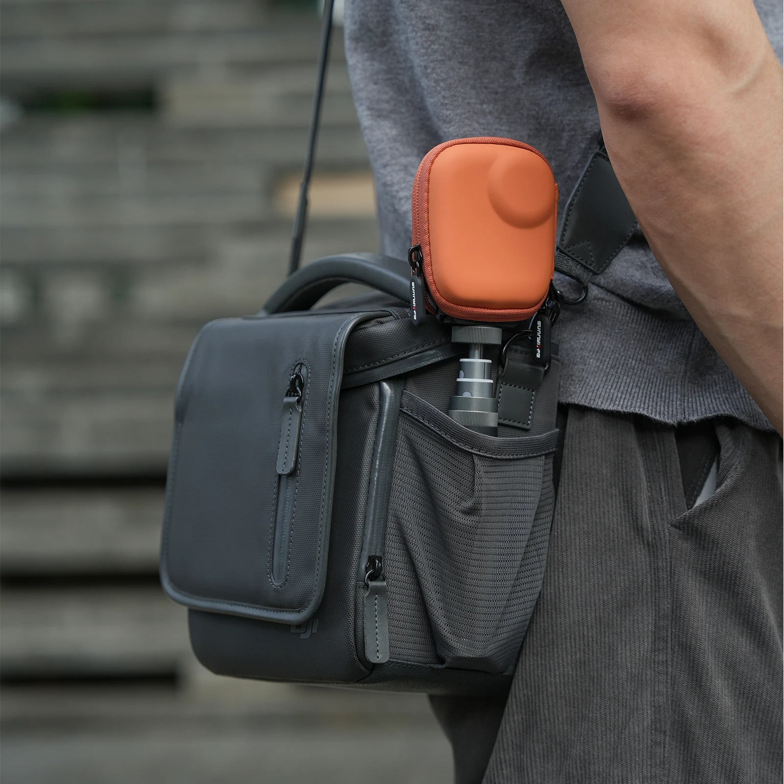 

Carrying Case for DJI Osmo Nano, Hard Shell PU Mini Storage Bag Body Camera Protective Case Travel Organizer Case Accessoires