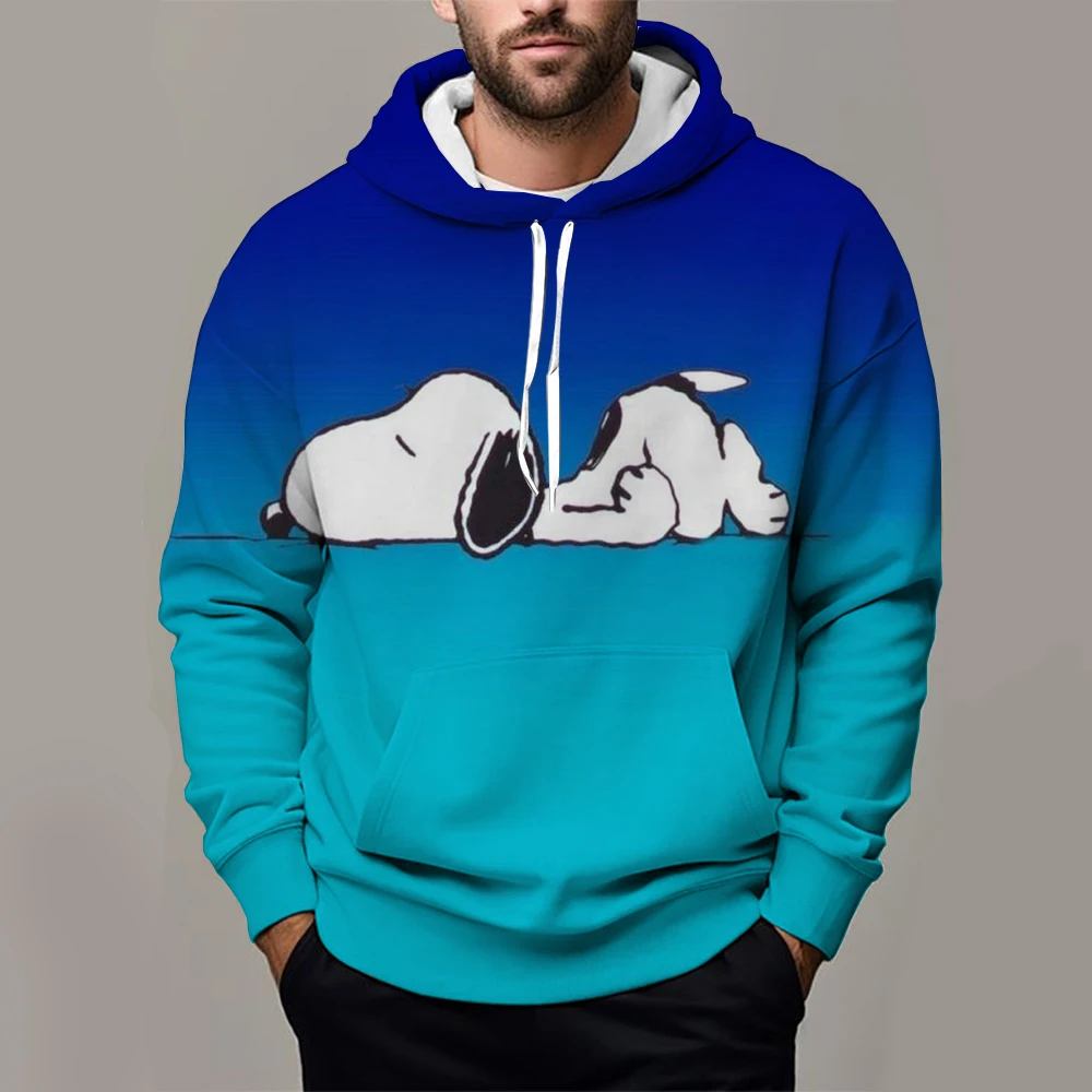 New Hot Sale Cowboys Snoopy Fan Style 3D Printed Men\'s Hoodie Children\'s Sweater Jersey Hoodie 2024 Baby Summer Clothing