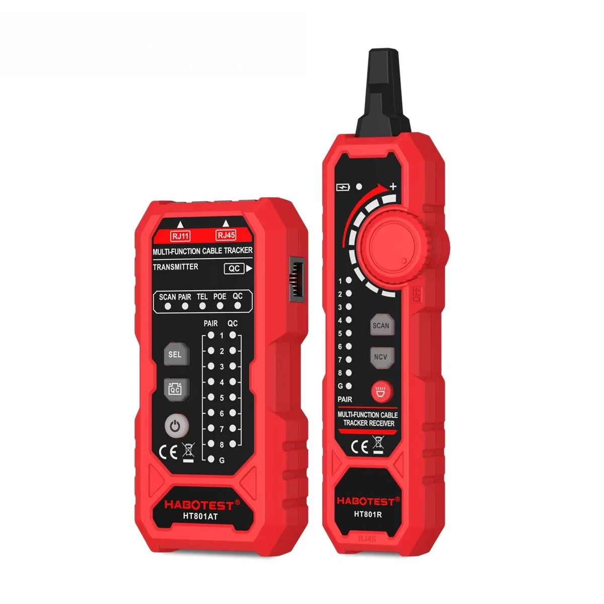 HT801A Manufacturer Network Lan Telephone Cable Wire Tester for Tracker Tracer Line Finder Electrical Instrument