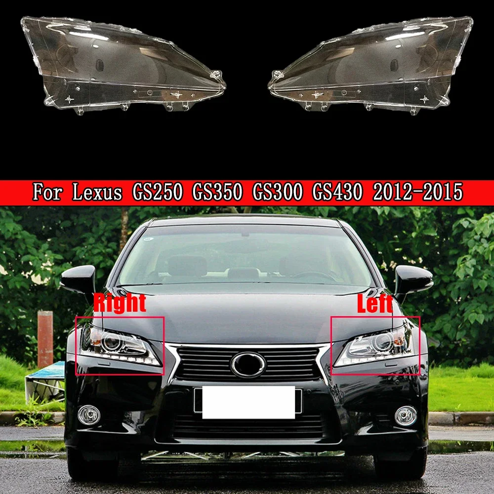 

Car Headlight Lens For Lexus GS250 GS350 GS300 GS430 2012 2013 2014 2015 Car Headlamp Cover Replacement Auto Shell