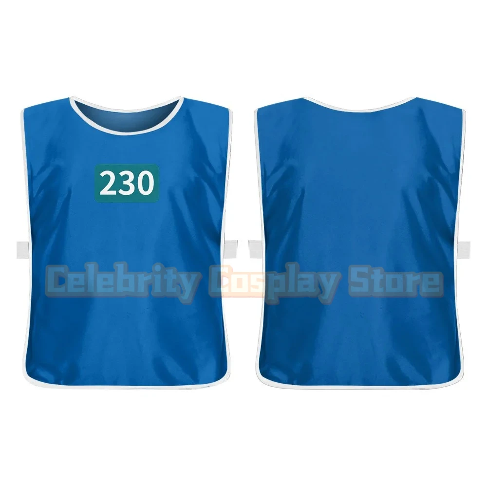 Korea TV Games Costume Disguise Seong Gi-Hun Cosplay Costume Tracksuit Halloween Party Clothes for Men Set Women New