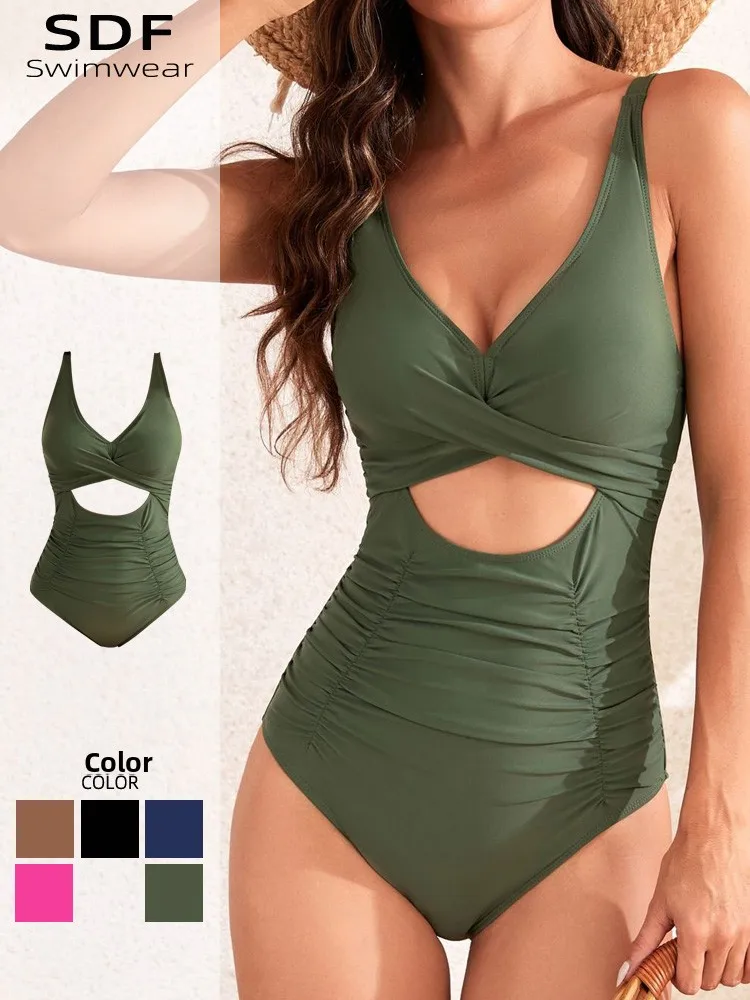 

Купальник больших размеров женский 2024: Новинка, сексуальный, с высокой талией, скрывающий живот, для термальных источников