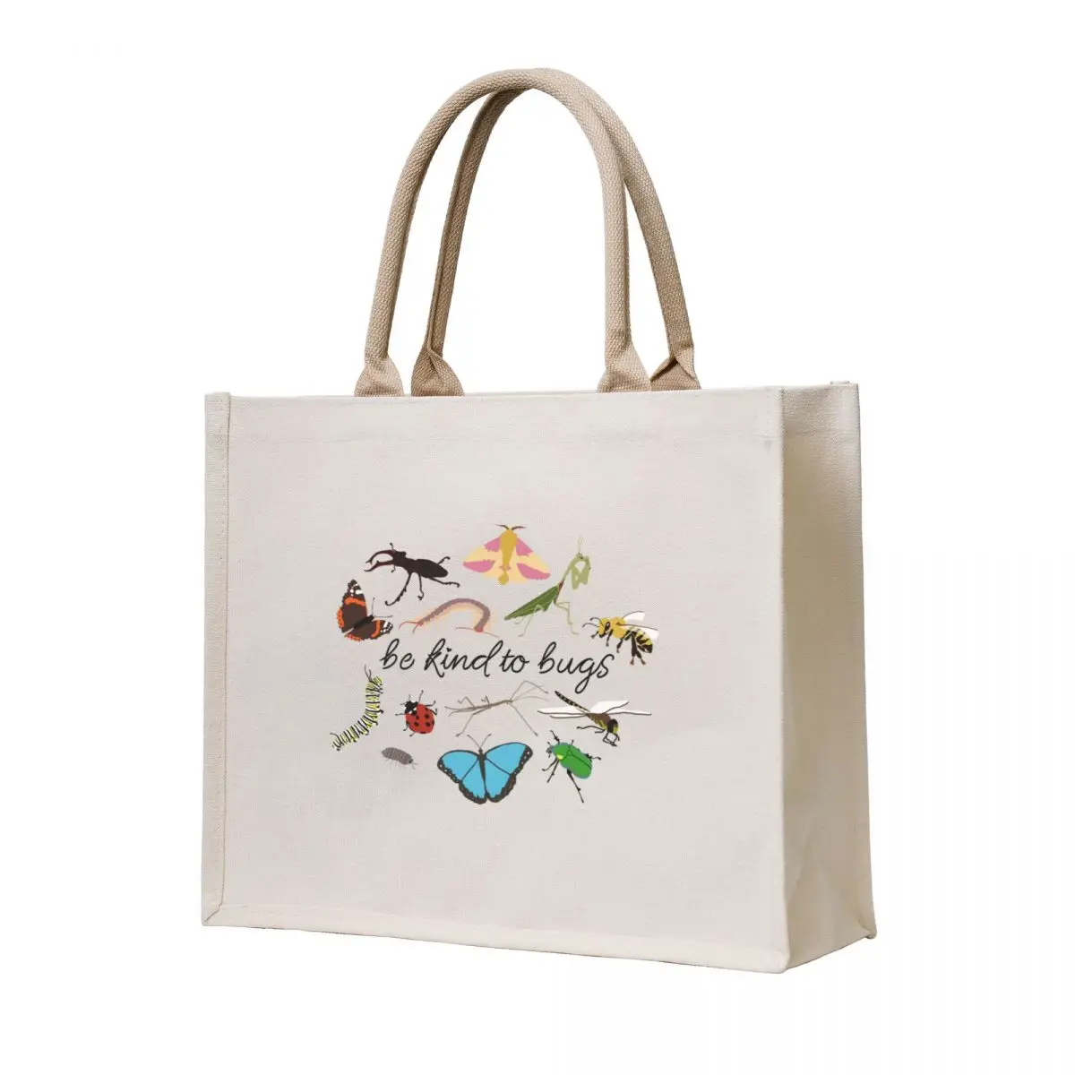 

be kind to bugs Tote Bag sac pour femme Canvas bag for women bags luxury women