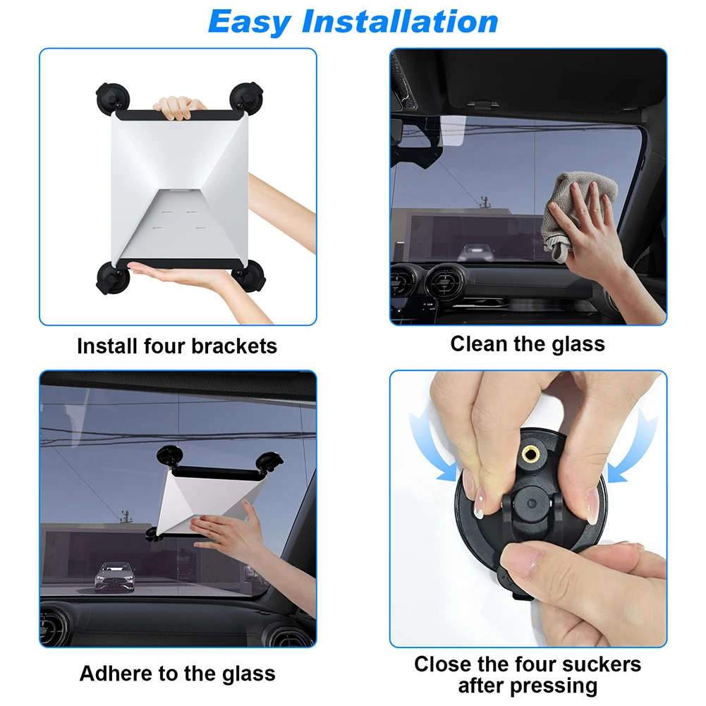 For Starlink Mini Sunroof Suction Cup Mount Roof Mount Mounting Kit for Sunroof/Front Window/Rear Window/Roof