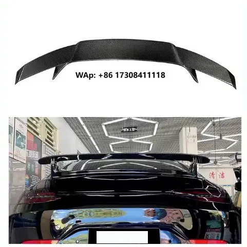 

High Quality B Style Dry Carbon Fiber Car Body Kit GT50 GT53 Rear Spoiler Wing For GT50 GT53 Accessories