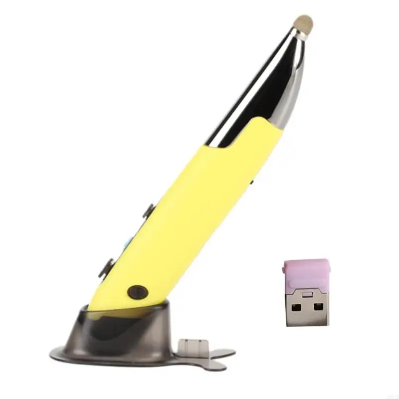 

20CB Wireless Optical Pocket Pen Mouse, 2.4GHZ USB Wireless Optical Pen Mouse 1600DPI