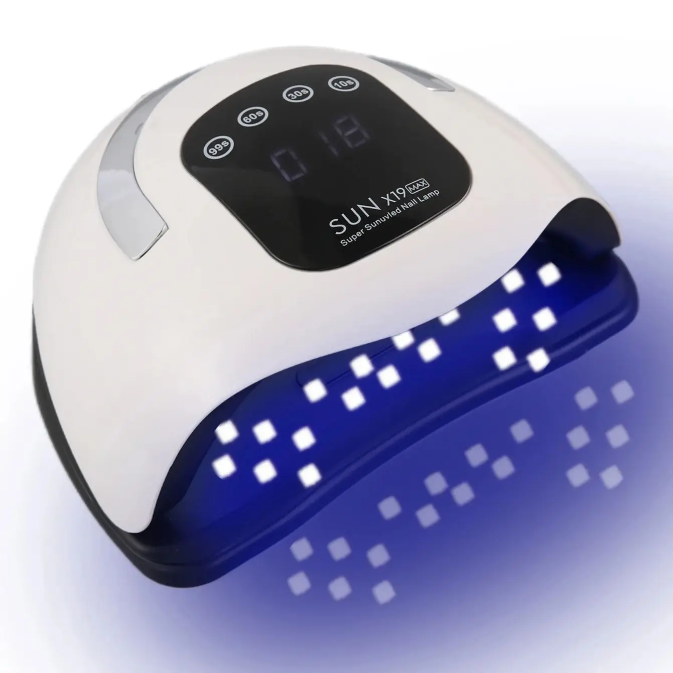 320W 72LEDs Big Power UV LED Nail Lamp For Manicure Gel Drying Machine With Large LCD Touch Professional Smart Nail Dryer