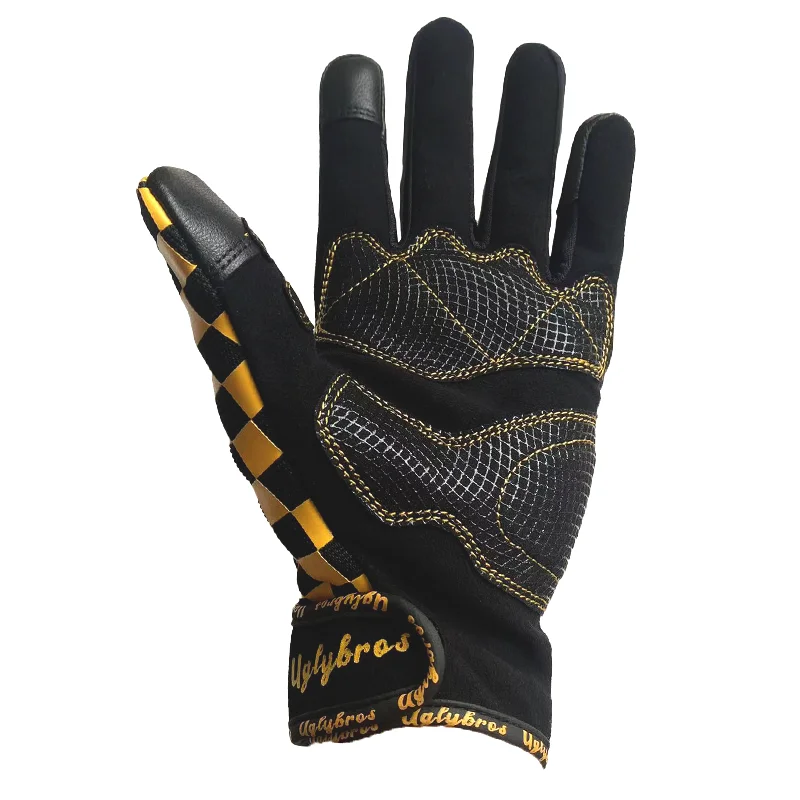 Protective gloves for riding