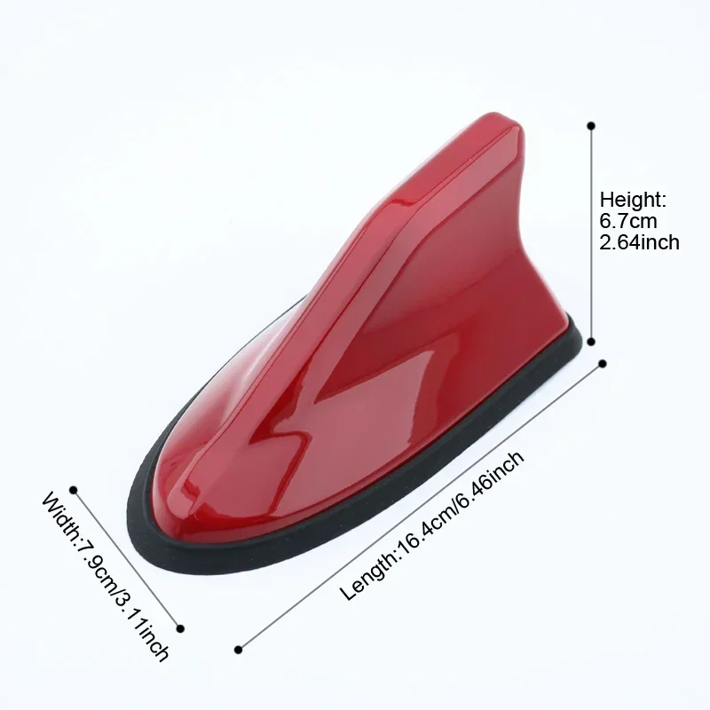 Antenna universale impermeabile per pinna di squalo per auto Antenna di segnale radio automatico per Suzuki Dzire Ignis I II III Vitara