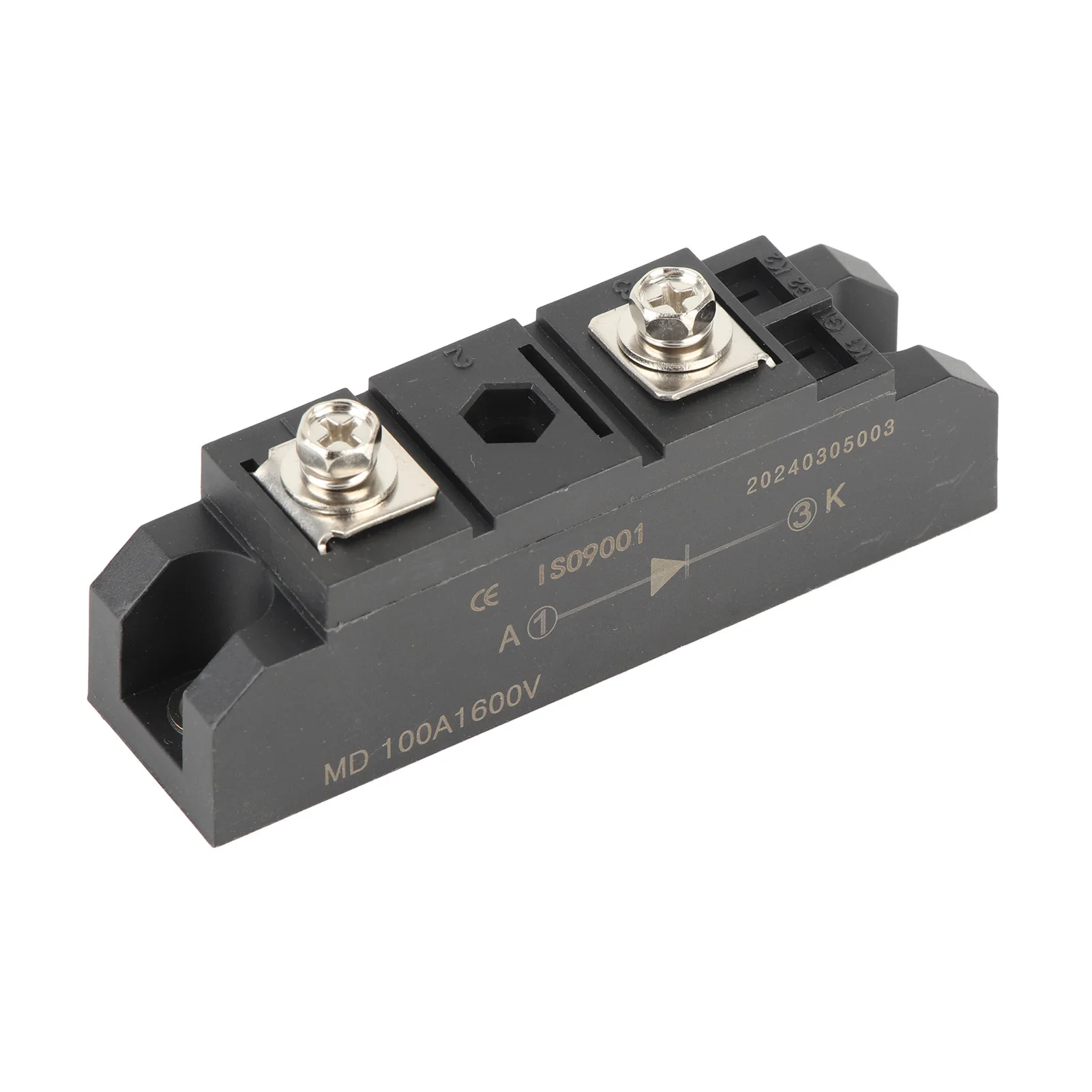 Bridge Rectifier 2 Terminal Diode Rectifier Power Module Copper Plate Cooling 100A 1600V Rectifier Power Module Bridge Rectifier
