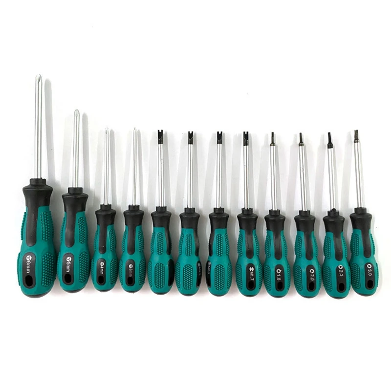 ABJI-Screwdriver Professional Quality Hand Tool U-Shaped Triangle Y-Shaped Repair Screwdriver Set
