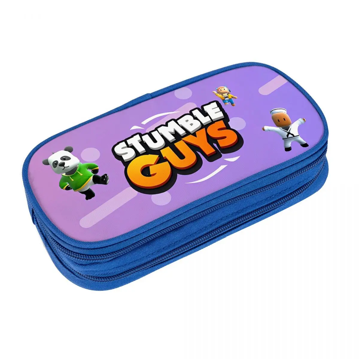 

Vintage Pencil Case Stumble Guys Funny Game (1) Pencil Box School Pencil Cases Boy Girl Canvas Custom DIY School Stationery