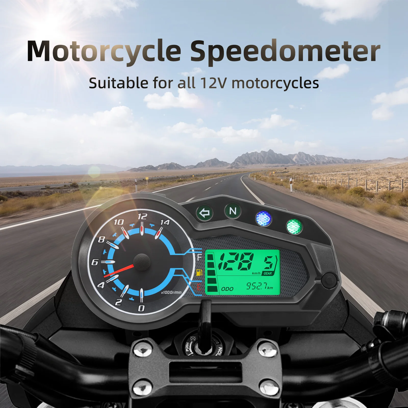 Newest Motorcycle Instrument R - Motorcycle Gear Levels recension och pris