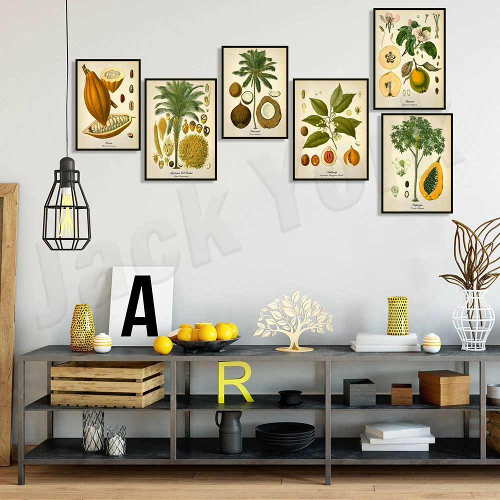 Poster botanico vintage, palma - Plant Jackfruit recensione e prezzo