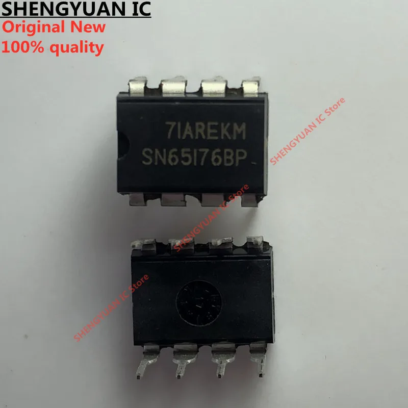 5 pcs/lot  SN65176BP DIP-8 SN65176 DIFFERENTIAL BUS TRANSCEIVERS 100% new imported original 100% quality