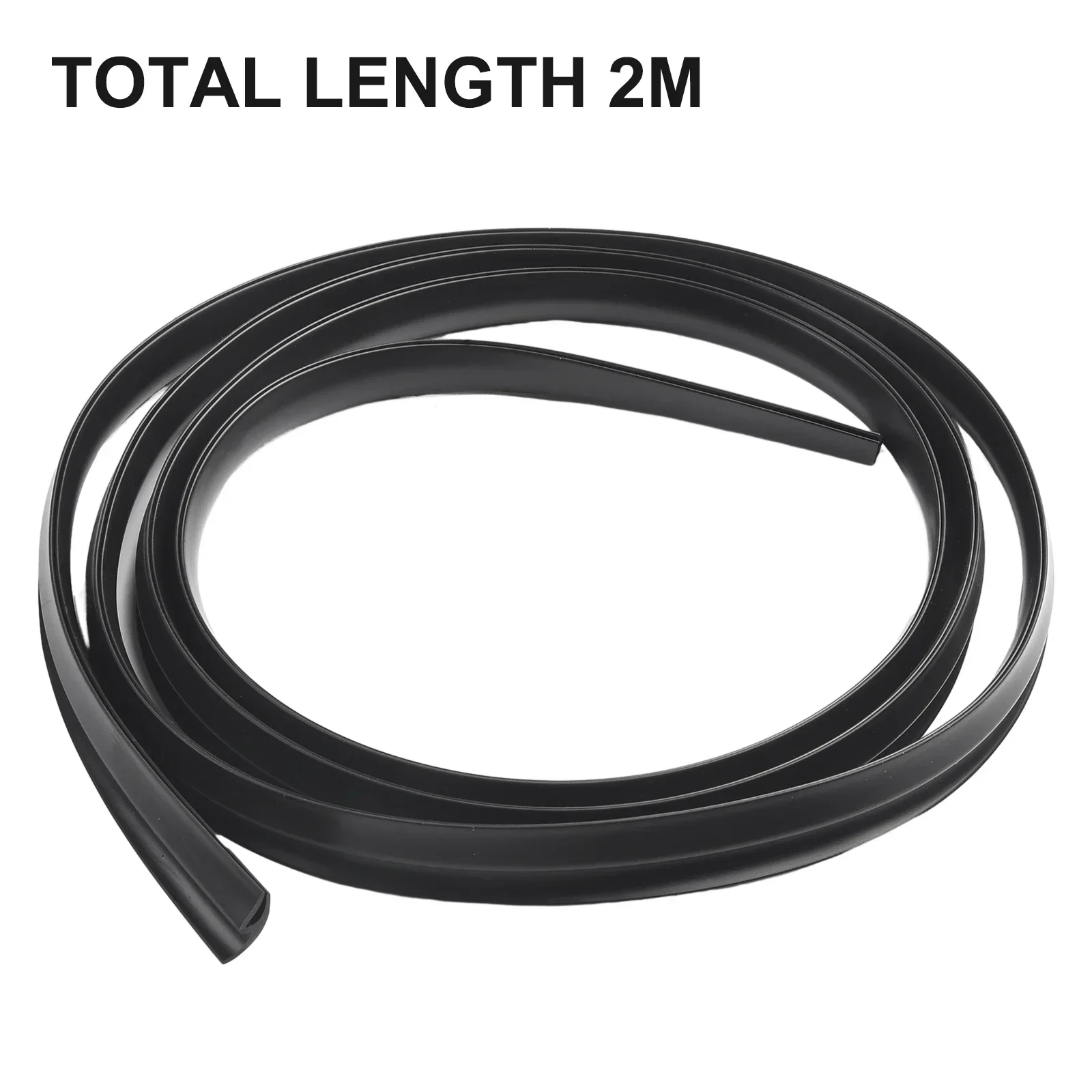 2m Seal Strip Trim For Car Front Windshield Sunroof Weatherstrip Rubber Rear Window Weatherstrip Sunroof