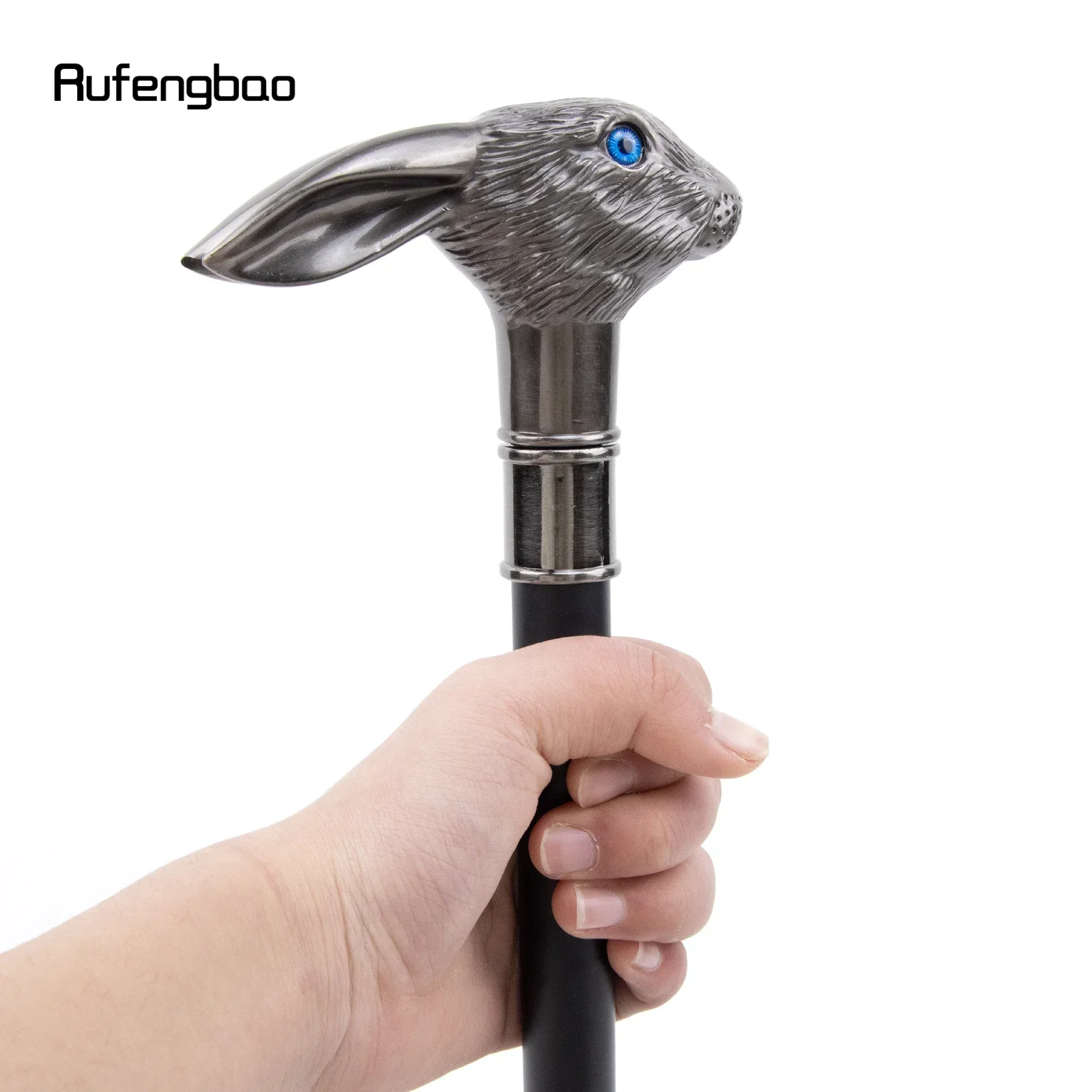 أرنب فضي طويل الأذن شهم عصا المشي موضة عصا المشي شهم أداء المرحلة قصب 93 سنتيمتر