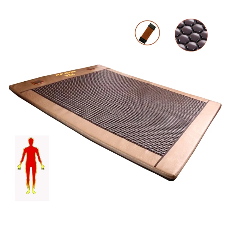 

Новинка! Грелка-матрас Pop Relax с турмалиновыми камнями для тепловой терапии и массажа всего тела, с функцией отрицательных ионов.