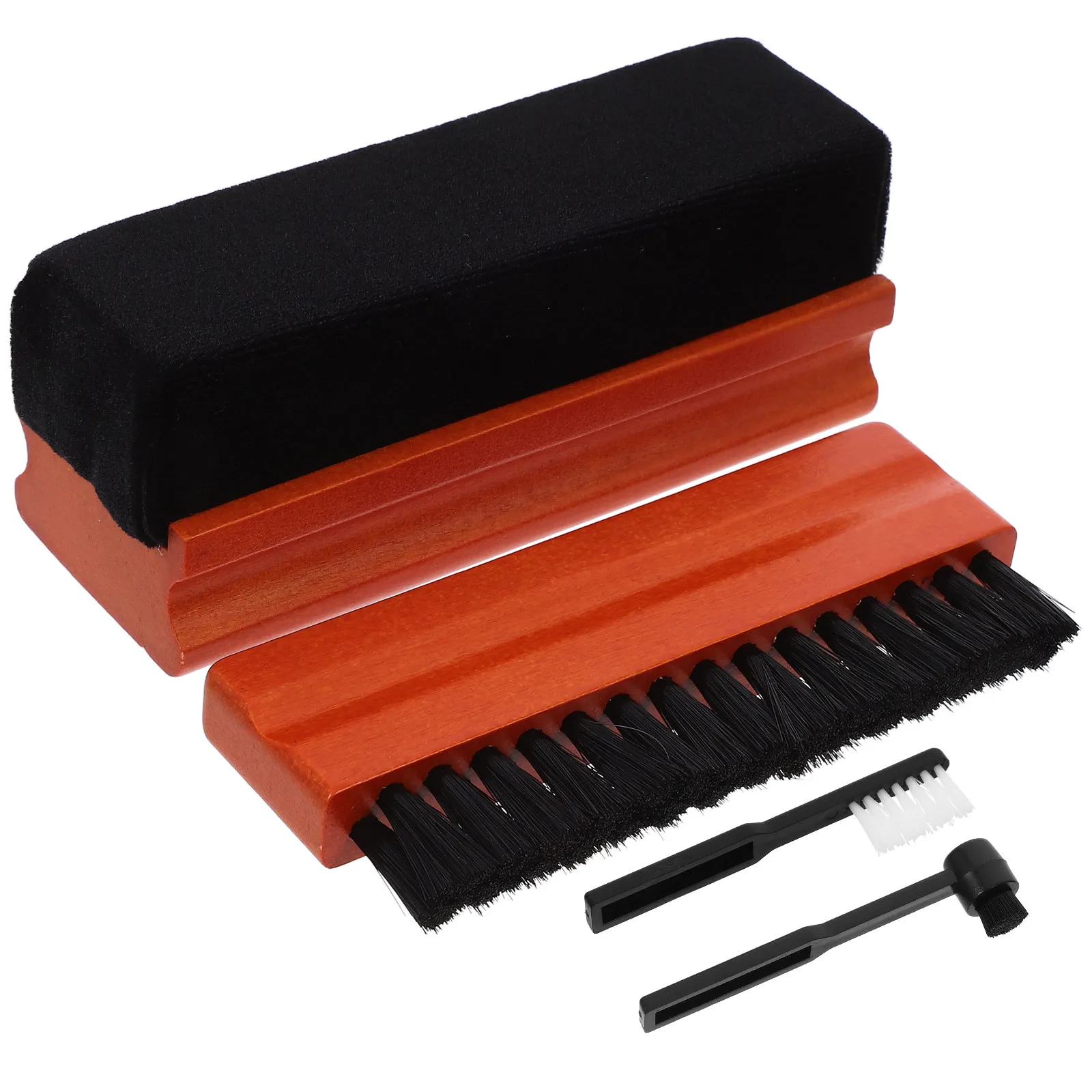 Kit de Limpieza de Vinilos, Juego de Cepillos para Limpiar Discos de Vinilo, CD y DVD, Herramientas de Mantenimiento de Discos de Vinilo, Cepillo para Limpiar CD