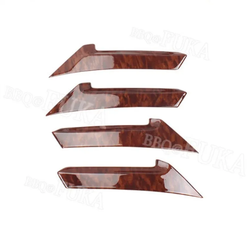 For Toyota Camry 2006 2007 2008 2009 2010 2011 4pcs ABS Inner Door Armrest Handle Cover Trim Mahogany Color Decorative