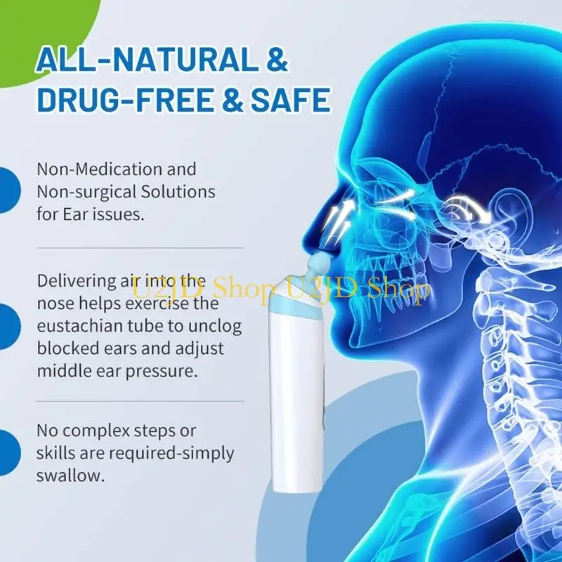 U2JD Thin Eustachian Tube Aid For Flight Pluralists And Hypersensitivity Sufferers