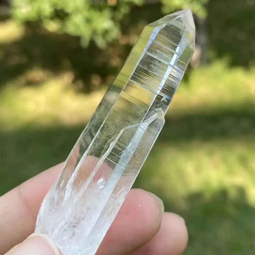 10PCS NATURAL CLEAR Lemurian Seed QUARTZ CRYSTAL Wand ORIGINAL POINTS Specimen