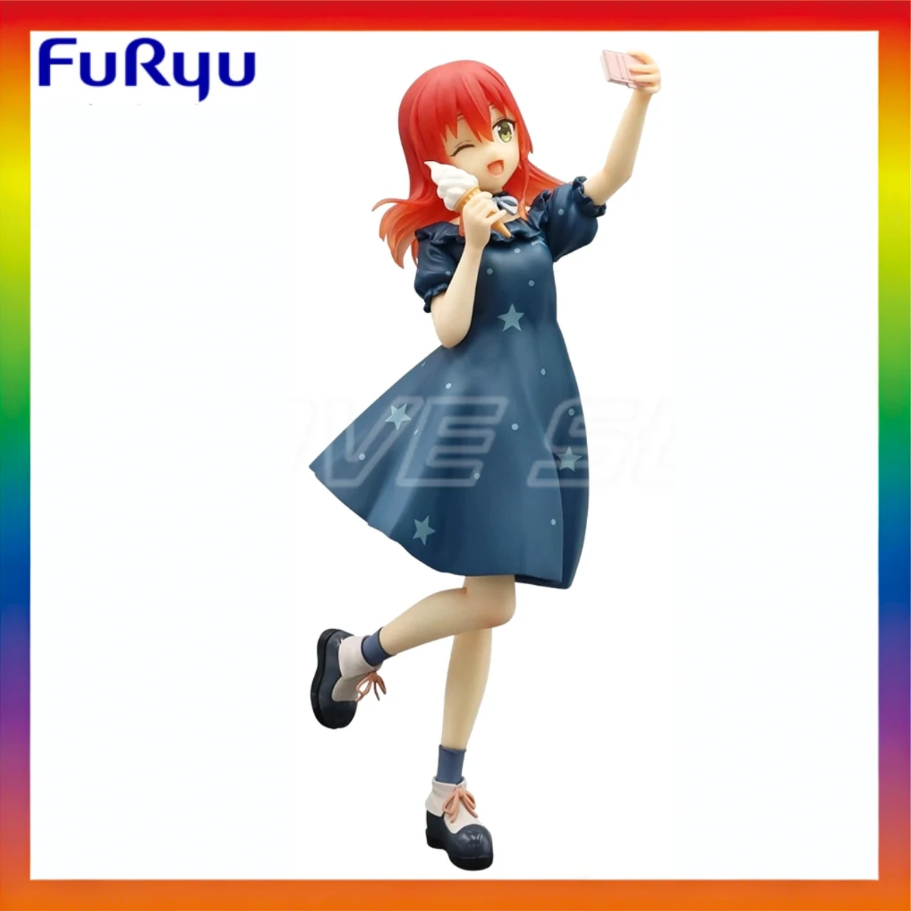 

В наличии оригинальная фигурка FuRyu Trio-Try-iT BOCCHI THE ROCK Kita Ikuyo, анимационная фигурка, модель, коллекция, подарочные украшения