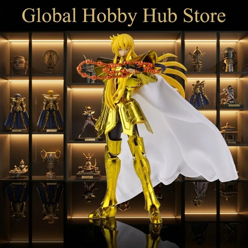 【In Stock】 Saint Seiya MST The Lost Canvas Virgo Asmita Myth Cloth EX Diecast Metal Armor Action Figure Collection Toy