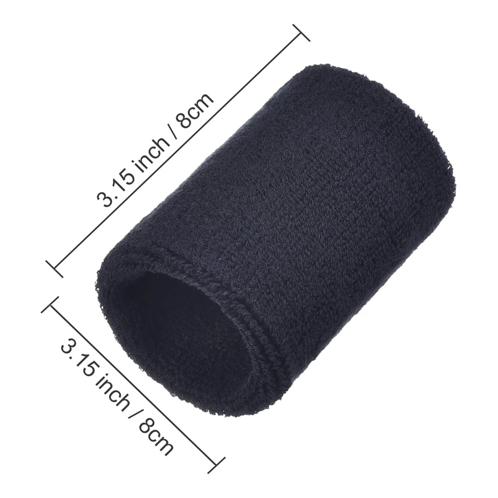1Pcs Towel Sports Wristbands Tennis Sweat Bands Wrist Guard For Basketball Volleyball Padel Fitness Sweatbands Wrist Wrap Cuf