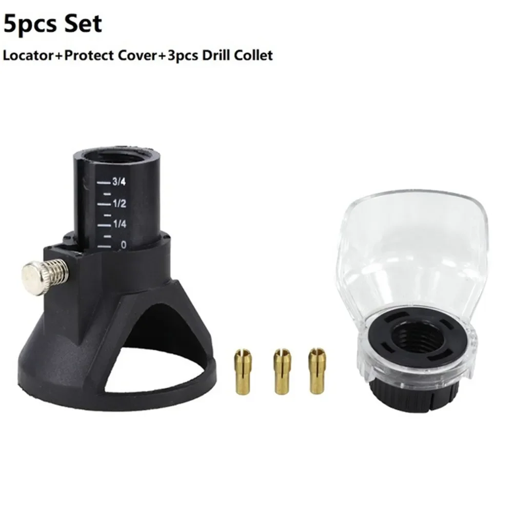 Rotary Tools Dedicated Locator Set Grinding  with Twist Drill Bit Wood  Files Power  Accessories