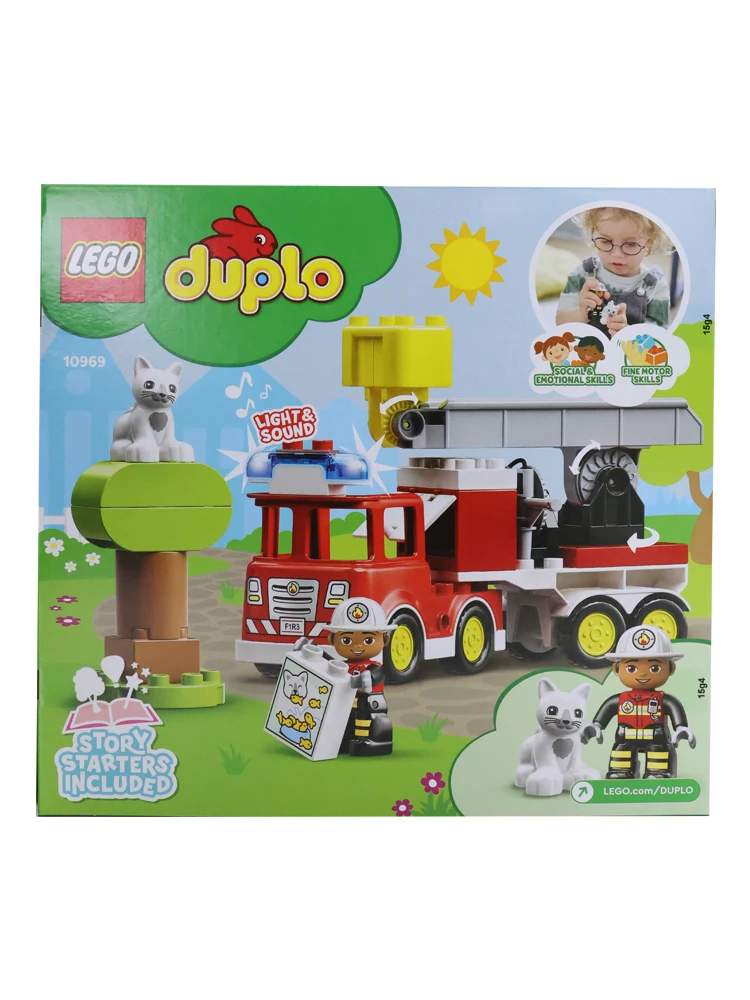 LEGO 10969 DUPLO Town Fire Truck Building Toy Set