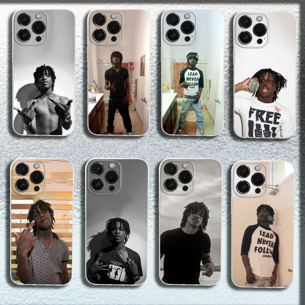 

Rapper C-Chief Keef Phone Case For iPhone 16,15,14,13,12,11 Plus,Pro,Max,XR,XS,X,Plus,SE,Mini Transparent Soft Cover