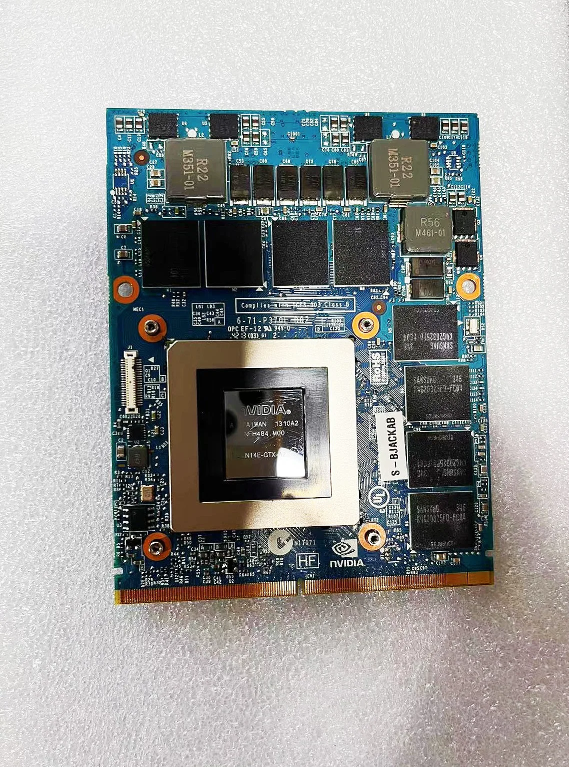 Imagem -03 - Msi-vídeo de Scheda por Imac A1312 Gtx880m Gtx 880m Gddr5 8gb N15e-gx-a2 A1312 Gt60 Gt70