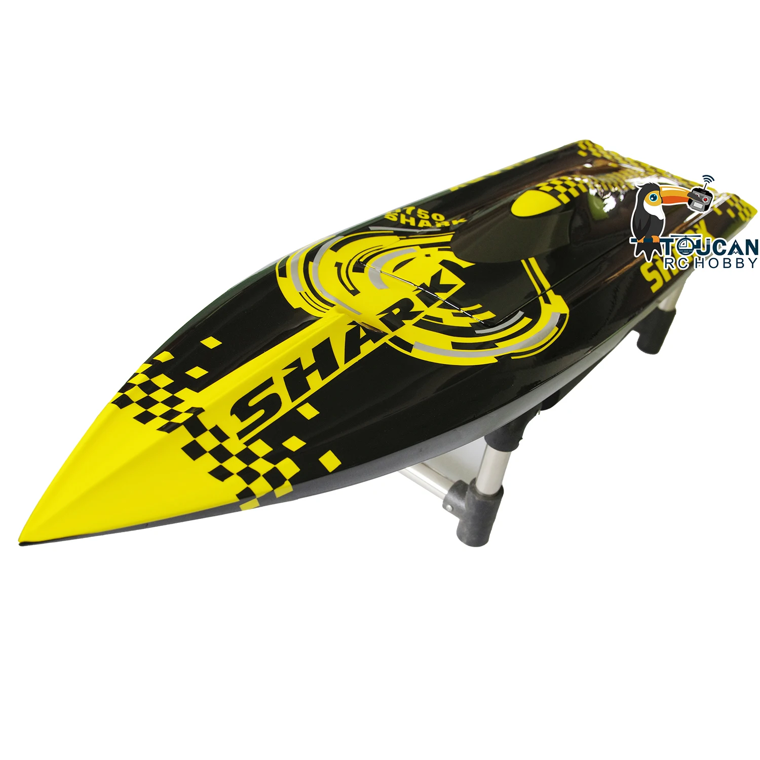 DTRC Toucanhobby Wireless Electric Ship H750 Fiber Glass Waterproof Speed Racing RC Boats Model