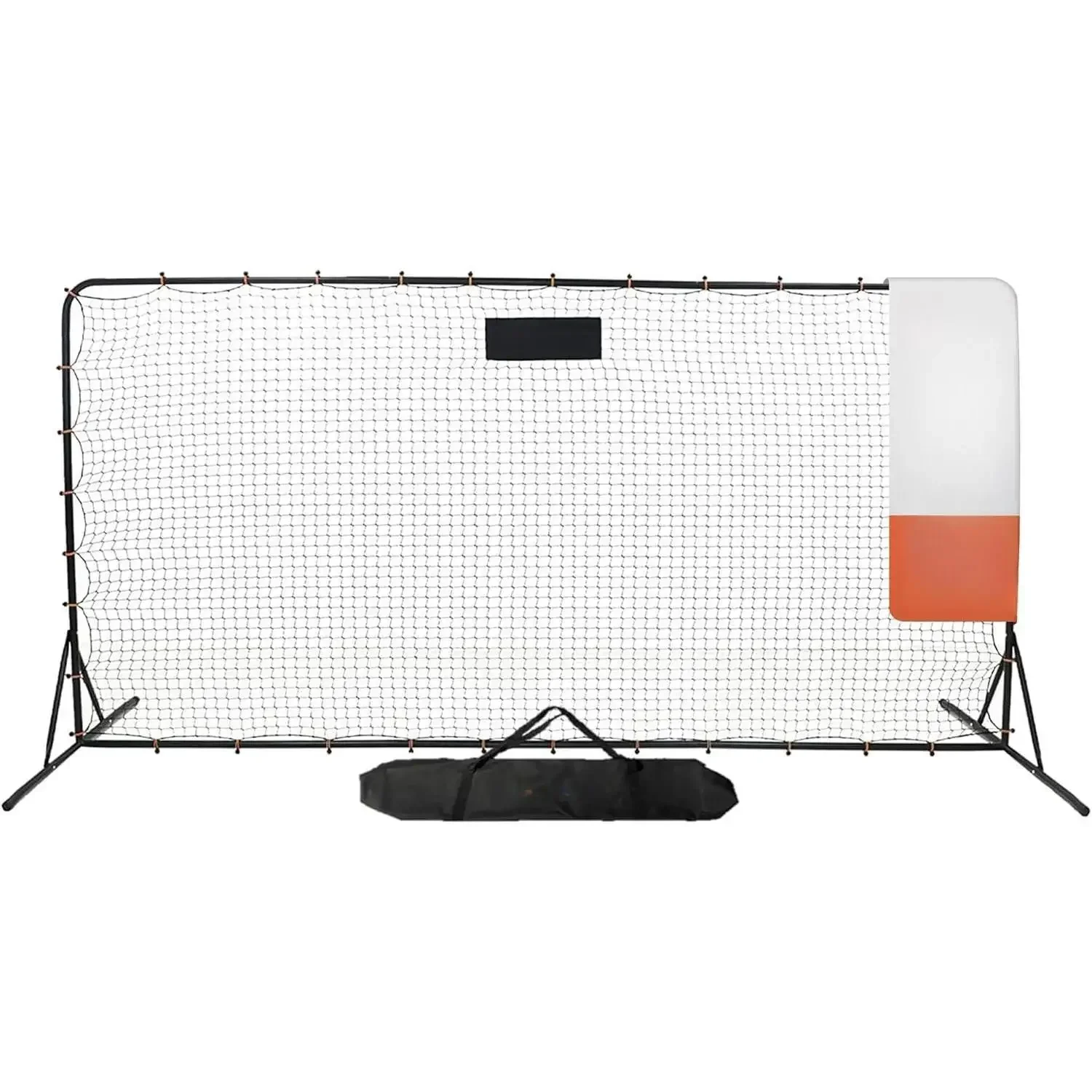 Soccer Rebounder Net 6x12 Feet Practice Soccer Training Equipment | Portable, Easy Assembly, Steel Frame Perfect for Practicing