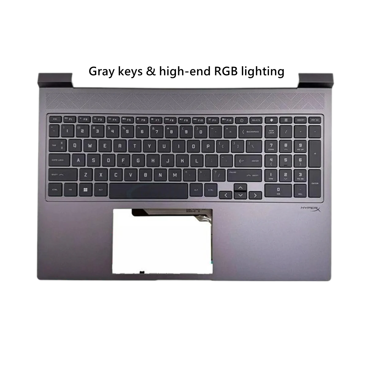 For HP Omen 9 10 Enjoy Edition 16 16-ae 16t-ae TPN-C169 TPN-C170 Top cover front cover C-shell backlit keyboard D-shell silver