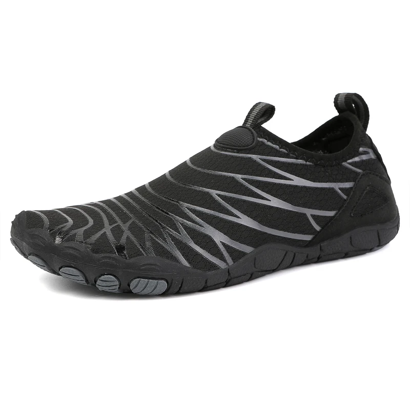 Zapatos de Senderismo Descalzos de Cinco Dedos para Parejas, Zapatos de Playa Antideslizantes de Secado Rápido, Zapatos Deportivos Ligeros y Transpirables