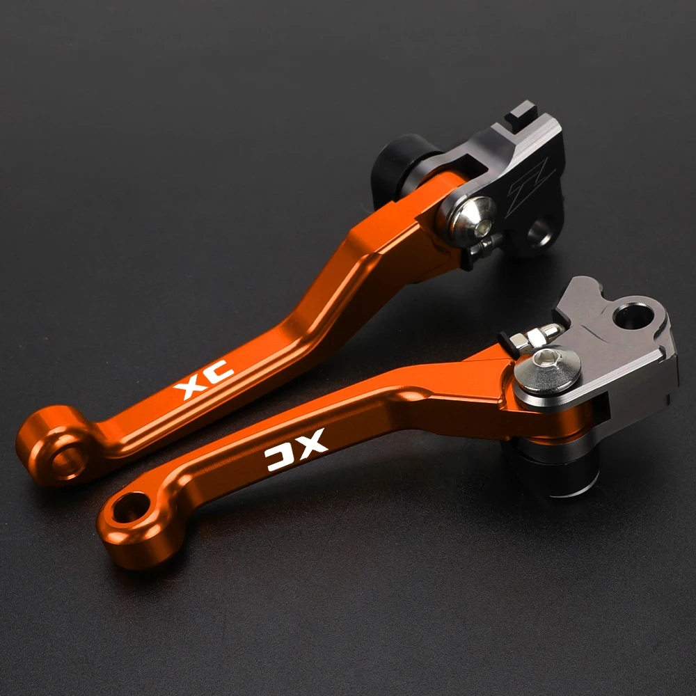 

For 250XC 525XC 450XC 300XC XCW 06-13 CNC Aluminum Accessories Dirt Bike Front Control Handles Pivot Brake Lever Clutch Levers