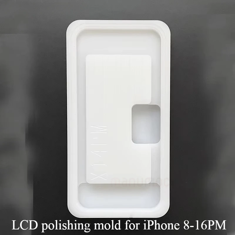 LCD Display Polishing Waterproof Mold For iPhone X XS Max XR 11 12 13 15 16 Pro i Watch Screen Mould