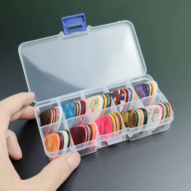 20&50&100 Pcs Acoustic Electric Guitar Picks Plectrum Celluloid Guitar Picks Accessories with Box Thickness 0.46mm-0.96mm - Image 21