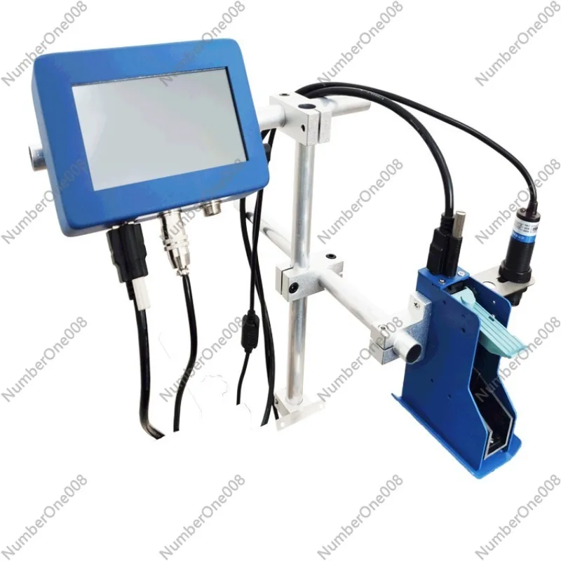 Automatic Portable Inkjet Printer for Date Code Marking on Food Packaging Bottles Cans Small Production Line for ZXW190
