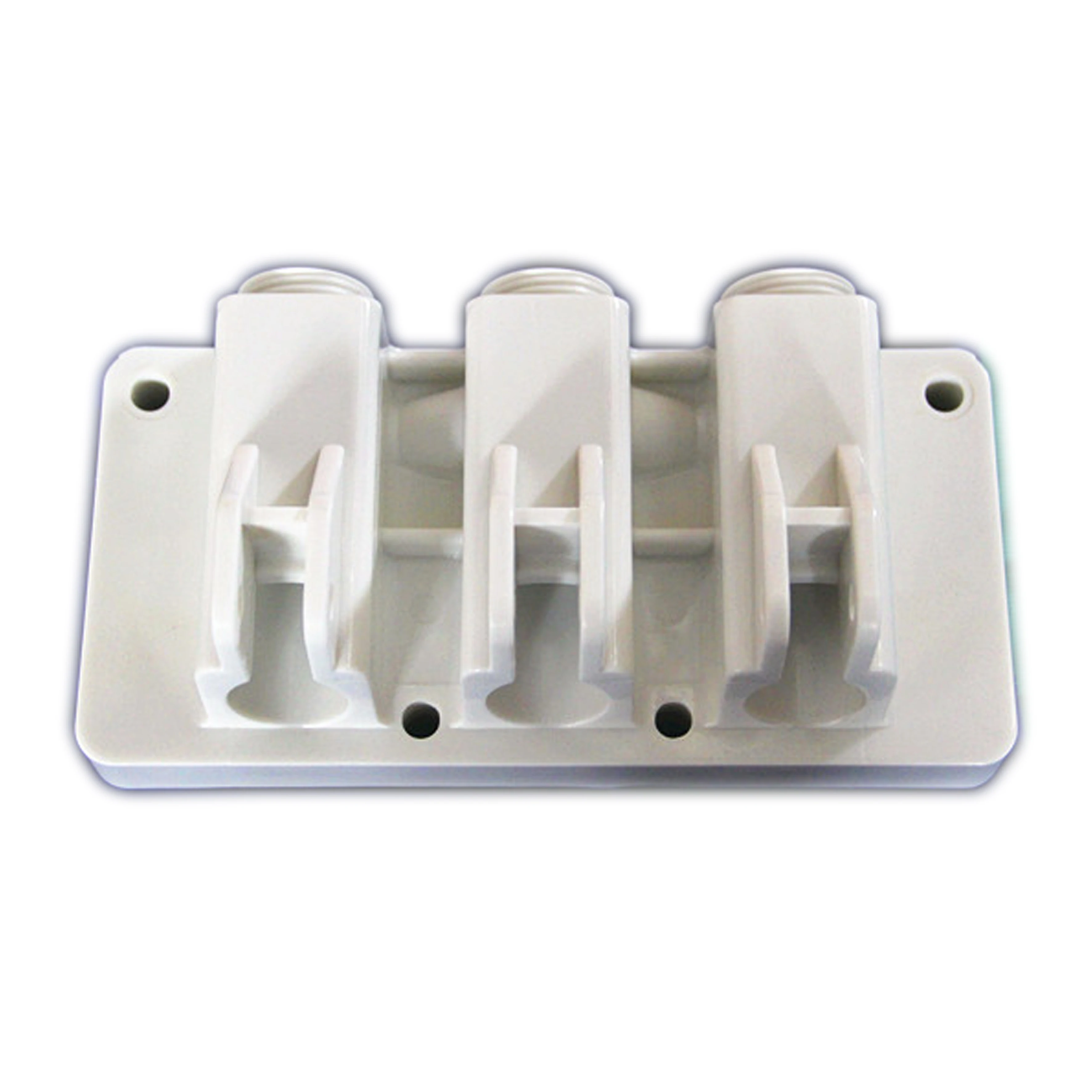 1 PC Front Panel White Color Discharge Block Spare Parts For Soft Serve Ice Cream Makers Without Other Accessories