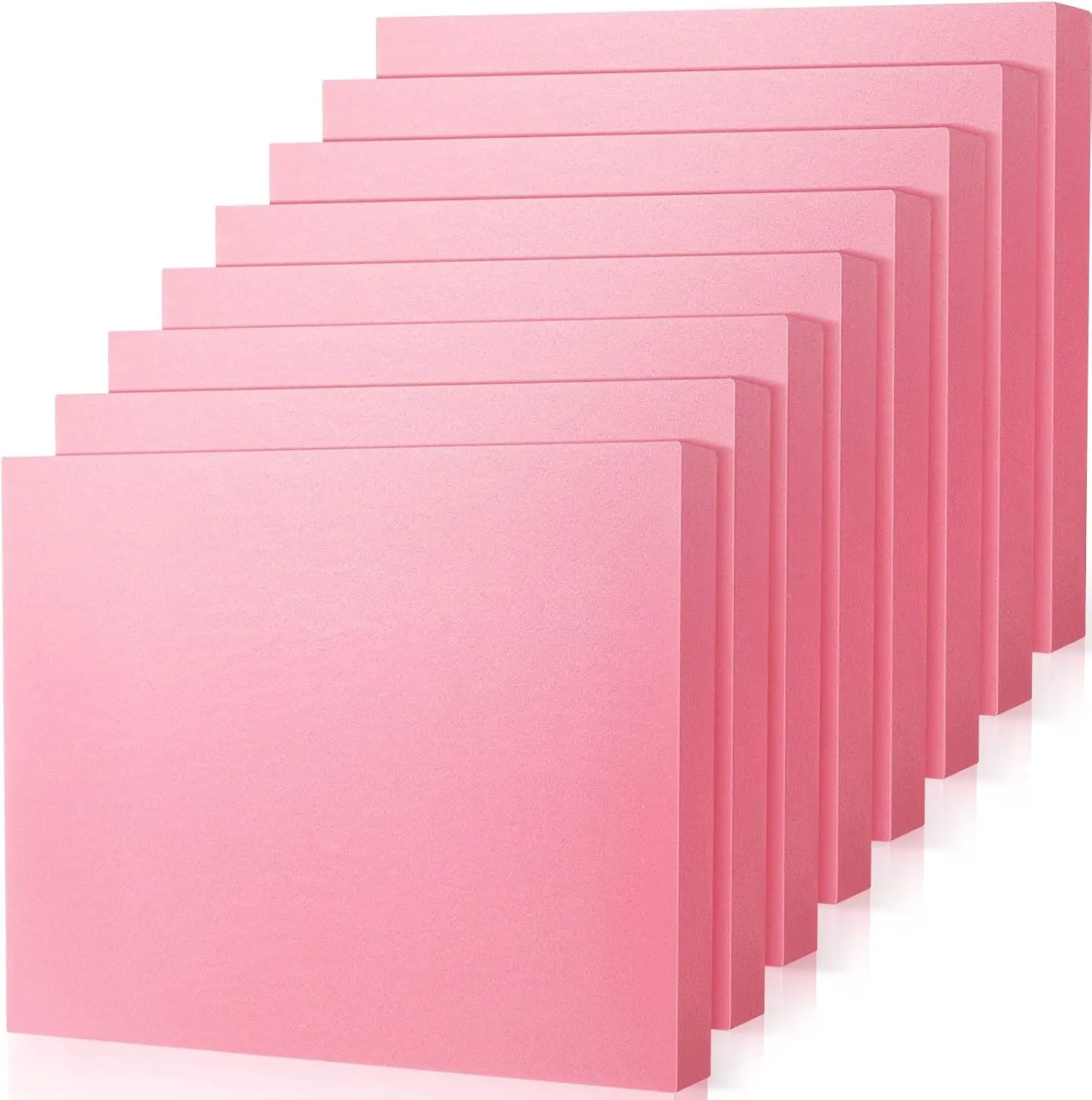 Xps Craft Foam Blocks Polystyrene Sheet Board Foam Rectangle for Arts Crafts Blank DIY Project Party Decor Arts Projects Floral Arrangements Modeling(8 Pcs,15