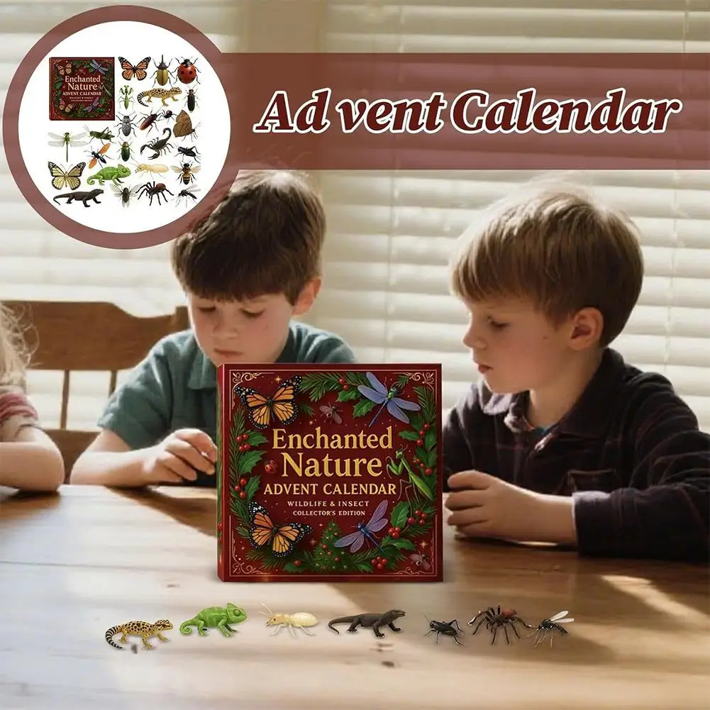 تقويم القدوم الخدع الطبيعية 24 يوم مهرجان الحشرات التقويم الإبداعية العد التنازلي هدية لعشاق الحشرات 2025 #5