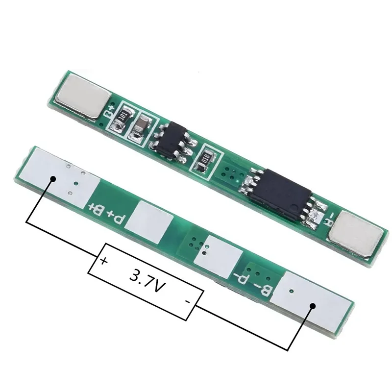 1 قطعة/5 قطعة/10 قطعة/الوحدة 1S 3.7 فولت 3A ليثيوم أيون BMS PCM لوح حماية البطارية pcm لبطارية ليثيوم أيون 18650 #1