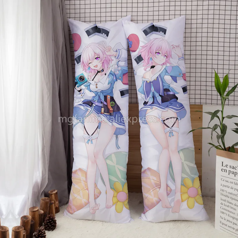 

Honkai Star Rail Anime Character Dakimakura March 7th Waifu Body Pillow Case Cover