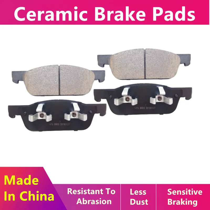 Front/Rear Ceramic Brake Pads For Gac Trumpchi Gs8 (1st Generation) 1.8t 2.0t (320t) 2.0t (390t) / 2016-2020 / Auto Parts