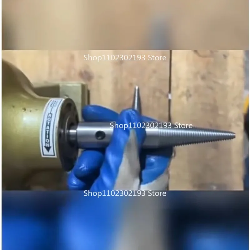 2Pcs Taper Spindle Left&Right Installed Shaft for Buffing Wheels Grinder Parts