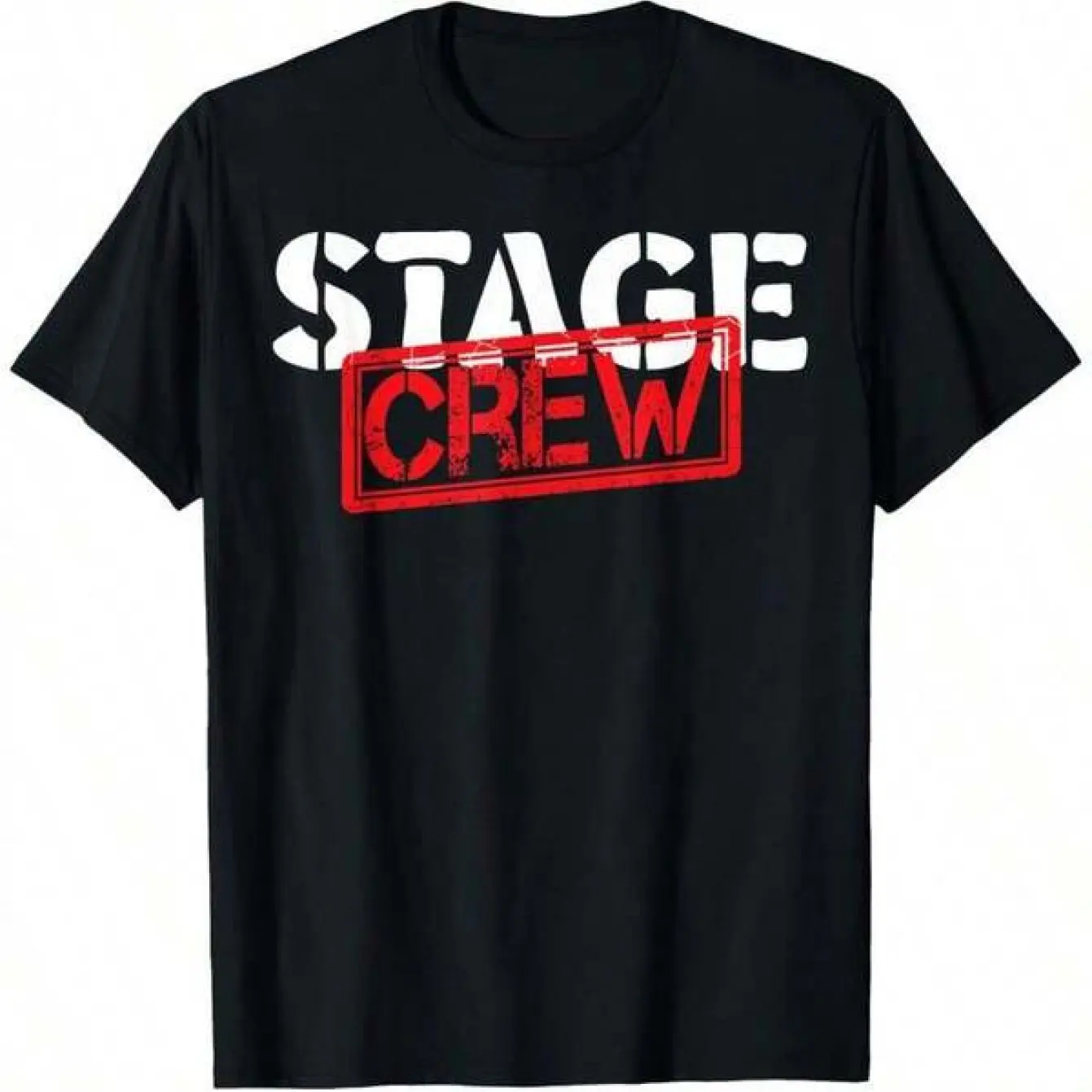 Stage Crew T-Shirt Graphic Short Sleeve Men's T-shirts for Summer Unisex All-Season Men's T-Shirt
