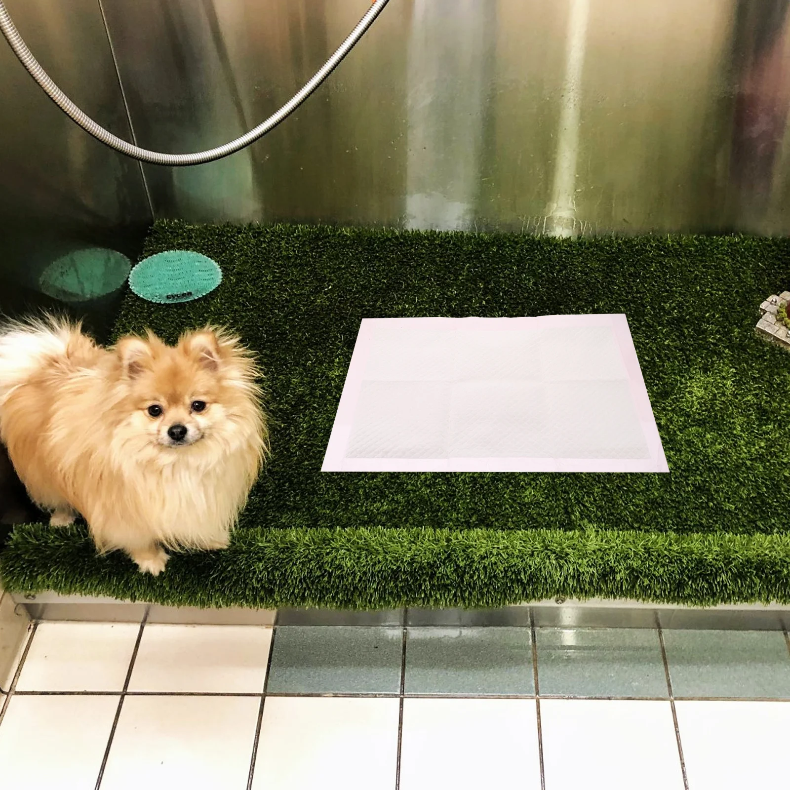 100 szt. Jednorazowe podkładki dla zwierząt, super chłonne, treningowe, z włókniny, dla szczeniąt i starszych psów.